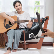 Ergonomic Guitar Rest Foot Stool for Guitar Ukulele Support