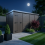 15x5 Pent Composite Shed Tanalised (Single Door, No Windows) 3