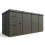 15x5 Pent Composite Shed Tanalised (Single Door, No Windows) 2
