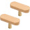 Wooden Drawer Handle Chinese Style 2 pcs 96 mm 1