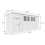 15x5 Pent Composite Shed Tanalised (Single Door, With Windows) 4