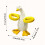 Duck Shape Ceramic Electric Toothbrush Stand for Bathrooms Countertop 11