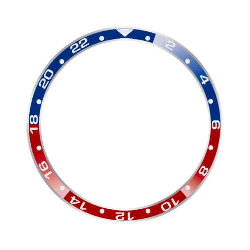Stilren ram för Xiaomi Watch S3/S4 Red+Blue 1