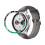 Stilfuld Bezel til Xiaomi Watch S3/S4 Green+Black 3