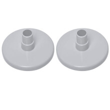 2X Swimming Pool Skimmer Cover Lid Above Ground Swimming Pool Vacuum Plate for 513330 SP1091WM