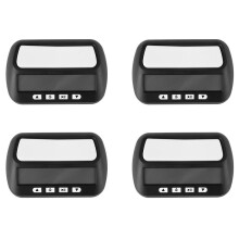 4X Schachuhr, Digitaler Schach-Timer und Spiel-Timer, Tragbare 3-In-1-Mehrzweck-Profi-Uhr Schwarz