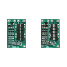 2X 3S 40A Schutzplatine für Schraubendreher 12V Li-Ion 18650 BMS Batterieplatine mit Balance Liion Akkuzellenmodul