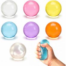 (pink) 2026 New Coconut Oil Squishy Stress Ball – Relaxing, Easy Clean, Soft Gel Stress Relief Toy, 3-Pack