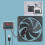 Ventilateur de refroidissement d'armoire de-Deux ventilateurs 6