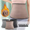 Abdominal Binder Light Grey Breathable Postpartum Belly Band 1