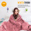 Heated Throw | Luxurious Fleece Electric Under Blanket | Extra Large | CozyMate 2