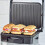 Panini Press Grill Sandwich Maker Toaster Extra Large Non-Stick Plates 2000W UK 10