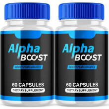 ALPHa boost Men's Advanced Natural Supplement Capsules 60 Count