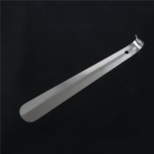 3X Stainless Steel Extra Long Handled Shoe Horn Shoe Lifter Durable Tool Silver, 30cm/11.8Inch
