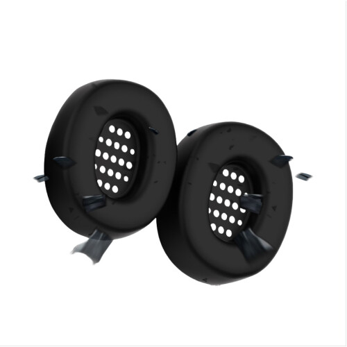 JBL Tune 770 무선 헤드폰용 실리콘 이어컵 커버 - 다양한 색상 Black 2
