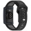 Silikonový řemínek pro Amazfit Helio Strap - Černošedý, 22mm, 1 ks 3