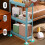 Slim 3-Layer Rolling Storage Cart with Wheels 1