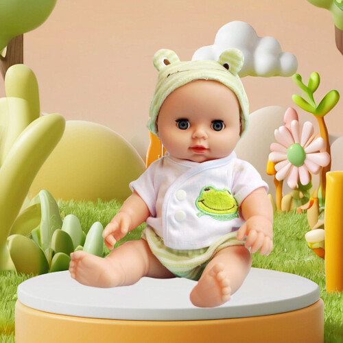Talking Vinyl Simulation Doll Soft Rubber Reborn Toy