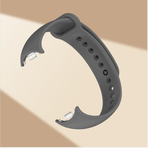 Stilig TPU-stropp til Xiaomi Band 8/9 (metallhode) Grey 2