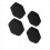 Anti Vibration Pads for Washing Machine - 4 Pack Black 2