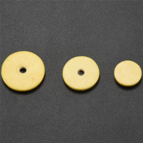 128 Pcs Flute Leather Pads Replacement Durable Exquisite Wind Instrument