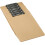 Brown Hardboard Clipboard 6-Pack 1
