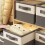 Foldable Quilt Organizer Box Steel Frame Large Capacity 1