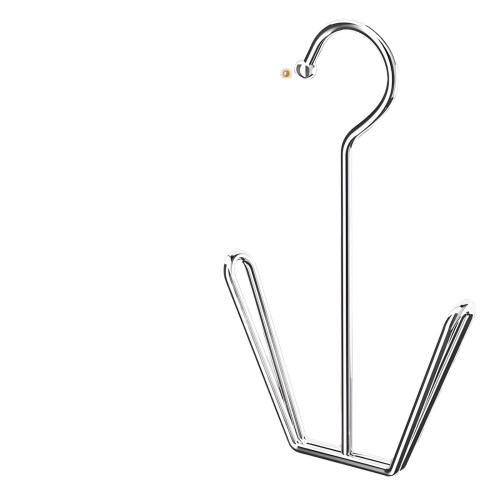 10er Pack Edelstahl U-förmiger Schuhständer - 21cm, Winddicht, Silber 1