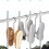 10er Pack Edelstahl U-förmiger Schuhständer - 21cm, Winddicht, Silber 3