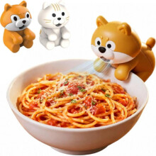 (小狗挂杯吹风机) Cute Puppy Cup-Mounted Blower Desktop Portable Coffee Cooling Fan Animal Style Cup Fan Portable Cooler