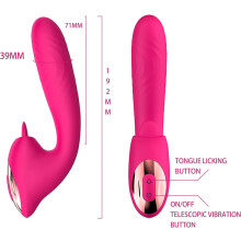 G-Spot Clit Stimulator Vibrator Erotic Toy 10 Modes Pink — g spot vibrator, pink sex toy, clitoral stimulator