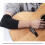 Sommar Gitarr Armbågsskydd - Svart Spandex Ärm  L 4