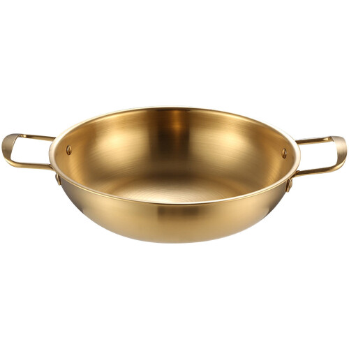 Korean Ramen Pot Double Handle Stockpot 10 inch