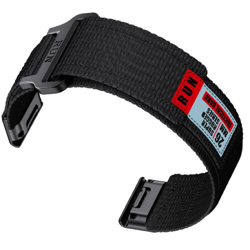 Garmin Fenix 8 Nylon-Gurtband Black 22 mm 1