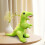 Dinosaur Plush Pillow Super Soft Down Cotton Stretch Fabric 1