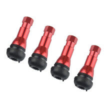 24 Pieces TR413 46mm Wheel Rim Tire Valve Stem Car Truck Vehicle Red+Blue