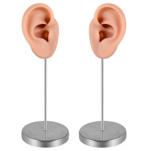 Silicone Ear Mannequin for Piercing Training Left and Right