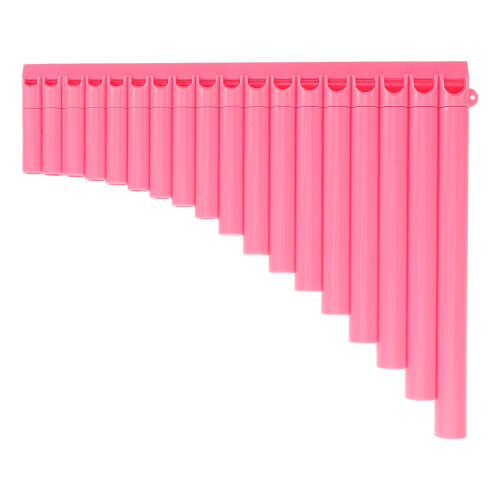 ABS Resin Pan Pipes Clear Sound Quality Pink