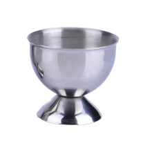 Stainless Steel Eggs Cup for Soft Boiled Eggs Easy to-Silver