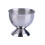 Stainless Steel Eggs Cup for Soft Boiled Eggs Easy to-Silver 1