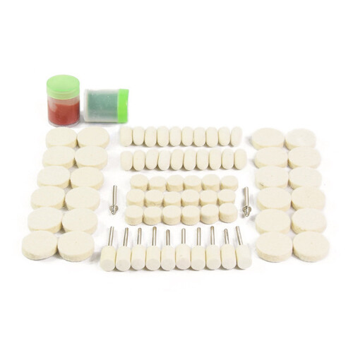Felt Wool Polishing Pad Set 76PCS for Dremel