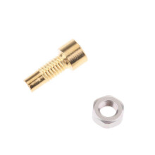 10xPure Copper Plated Hearphone earphone MMCX Connector Screws Nut Universal
