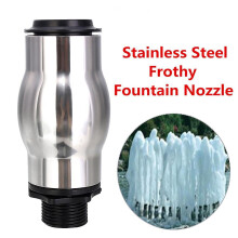 4x Stainless Steel Frothy Fountain Nozzle Bubbling Waterscape Pond Sprayhead