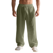 Men's Casual Straight Leg Pants Soft Lightweight 1 Pair