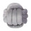 Soft Grey Knot Pillow Ball Home Decoration Bed 10.6" Decorative Throw Pillow 1