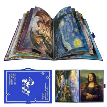 Puzzle-Ordner Organizer für 1000-Teile-Puzzles 20 Fächer Geschenk — puzzle mappe, plakatmappe, puzzle aufbewahrung 1000
