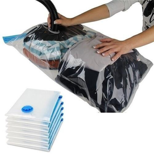 Vivo 12 X LARGE SPACE SAVING STORAGE VACUUM BAGS CLOTHES BEDDING ORGANISER UNDER BED 1