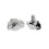 3x1 Pair Simplex Wire Rope Clips 1 Post Wire Cable Clamps Stainless Steel M2 1