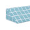 Wedge Pillow Foam Memory Neck Back Support Cushion for Sleeping Pregnancy Green Grid 1