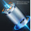 UK Handheld 4" Mini 550w 24V Garden Electric Cordless Pruning Trimming Chainsaw 3